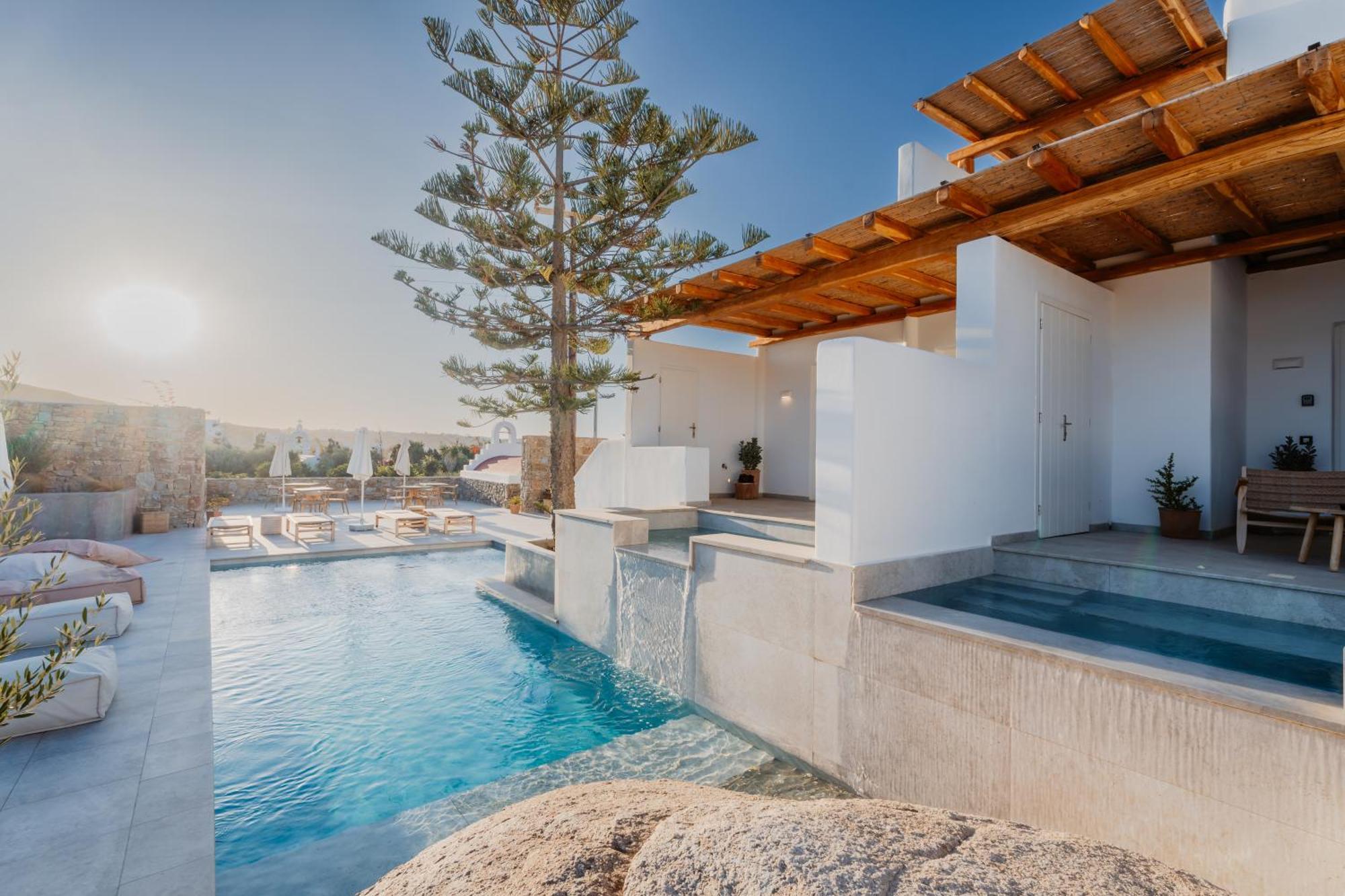 Oliving Mykonos Luxury Suites Klouvas Exterior foto