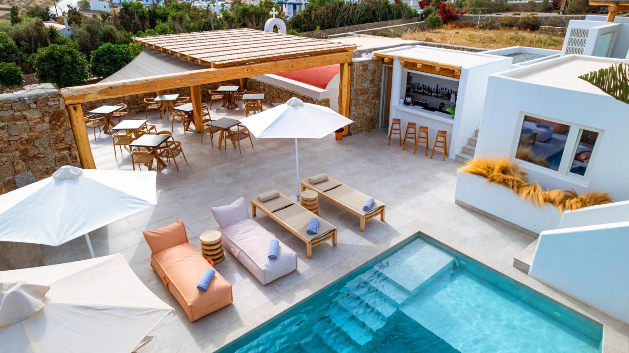 Oliving Mykonos Luxury Suites Klouvas Exterior foto
