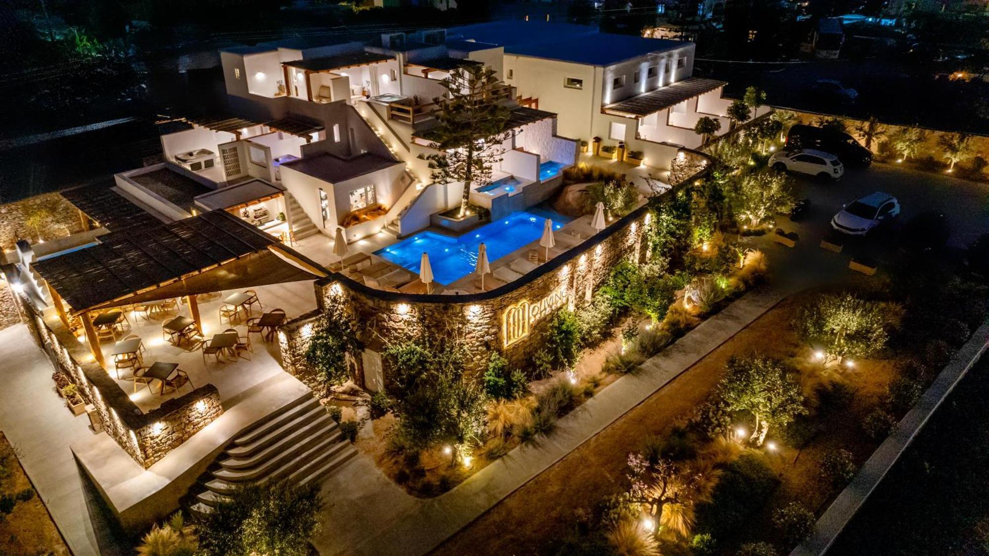 Oliving Mykonos Luxury Suites Klouvas Exterior foto